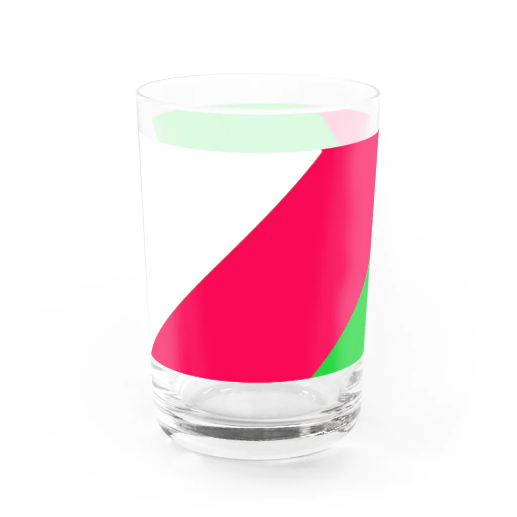 yageokaの三色グラス Water Glass :left