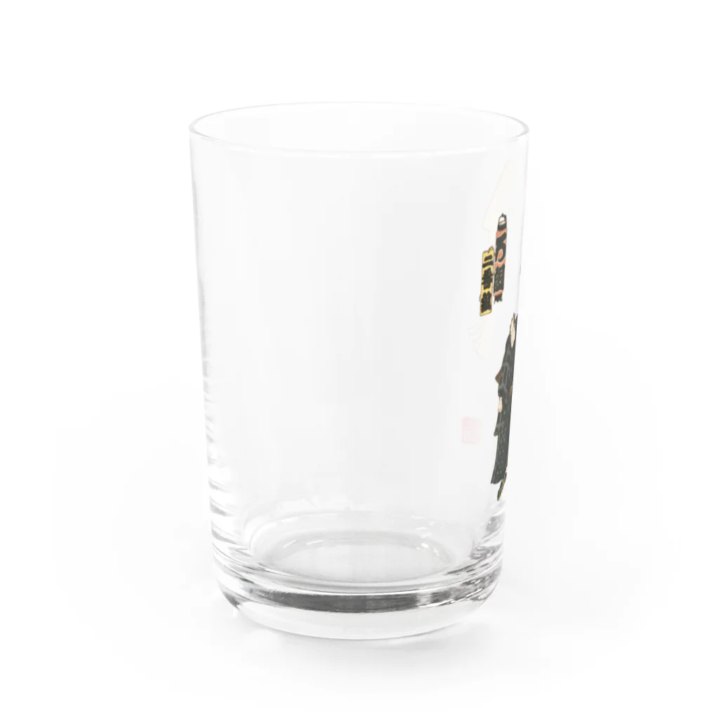Rigelの江戸の花子供遊び 二番組ろ組 Water Glass :left