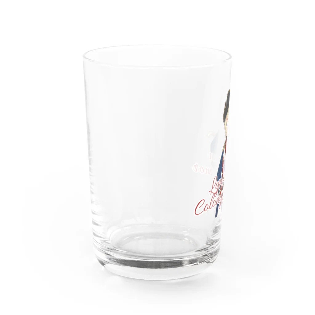 Lynx Highland shopのりんくすちゃん植民地総督B Water Glass :left