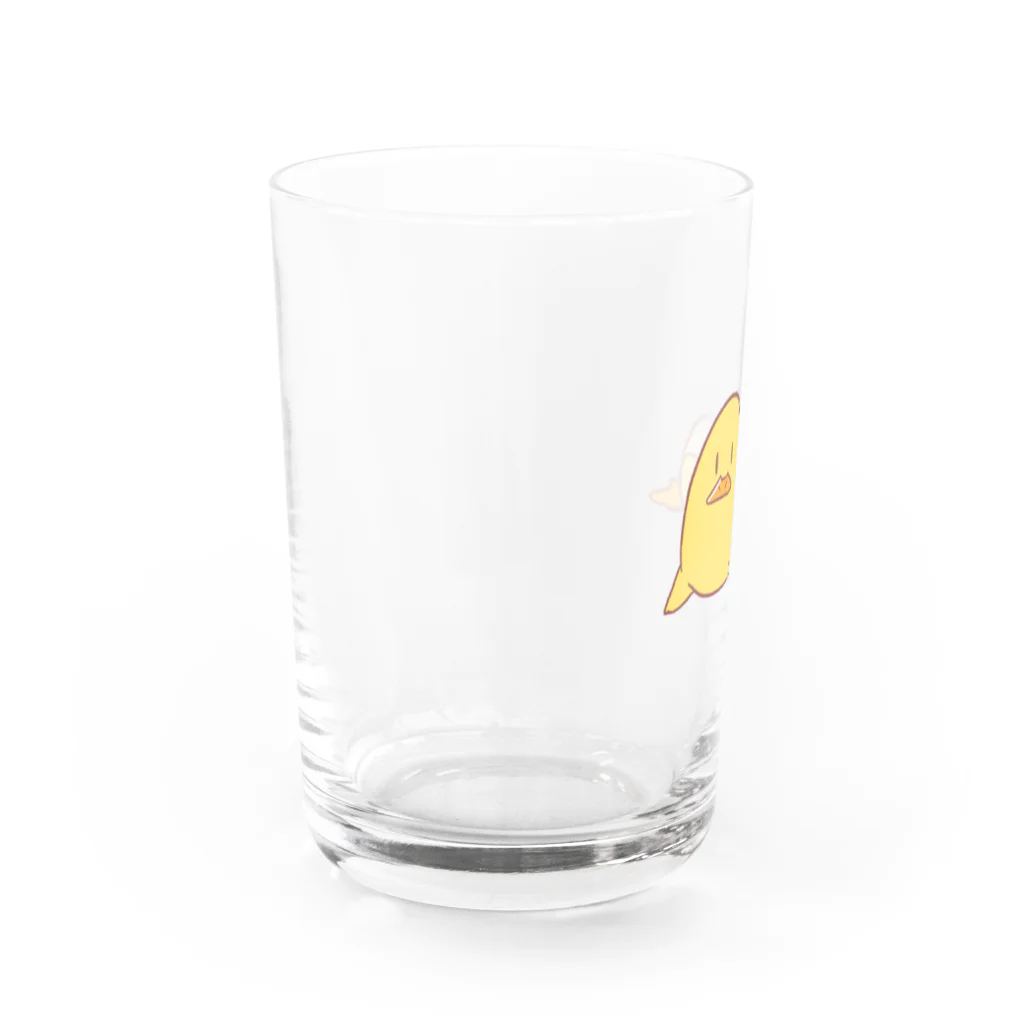 鳥谷丁子の寝返り坊やマン Water Glass :left