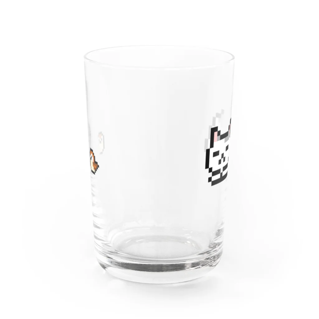 163の眠り猫 グラス Water Glass :left