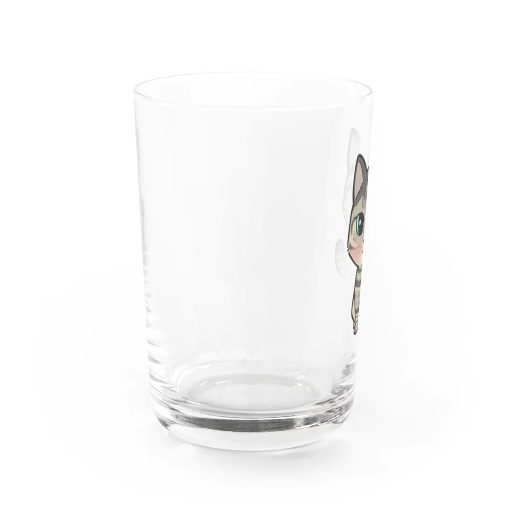 ラ ベル メールのはにゃちゃん Water Glass :left