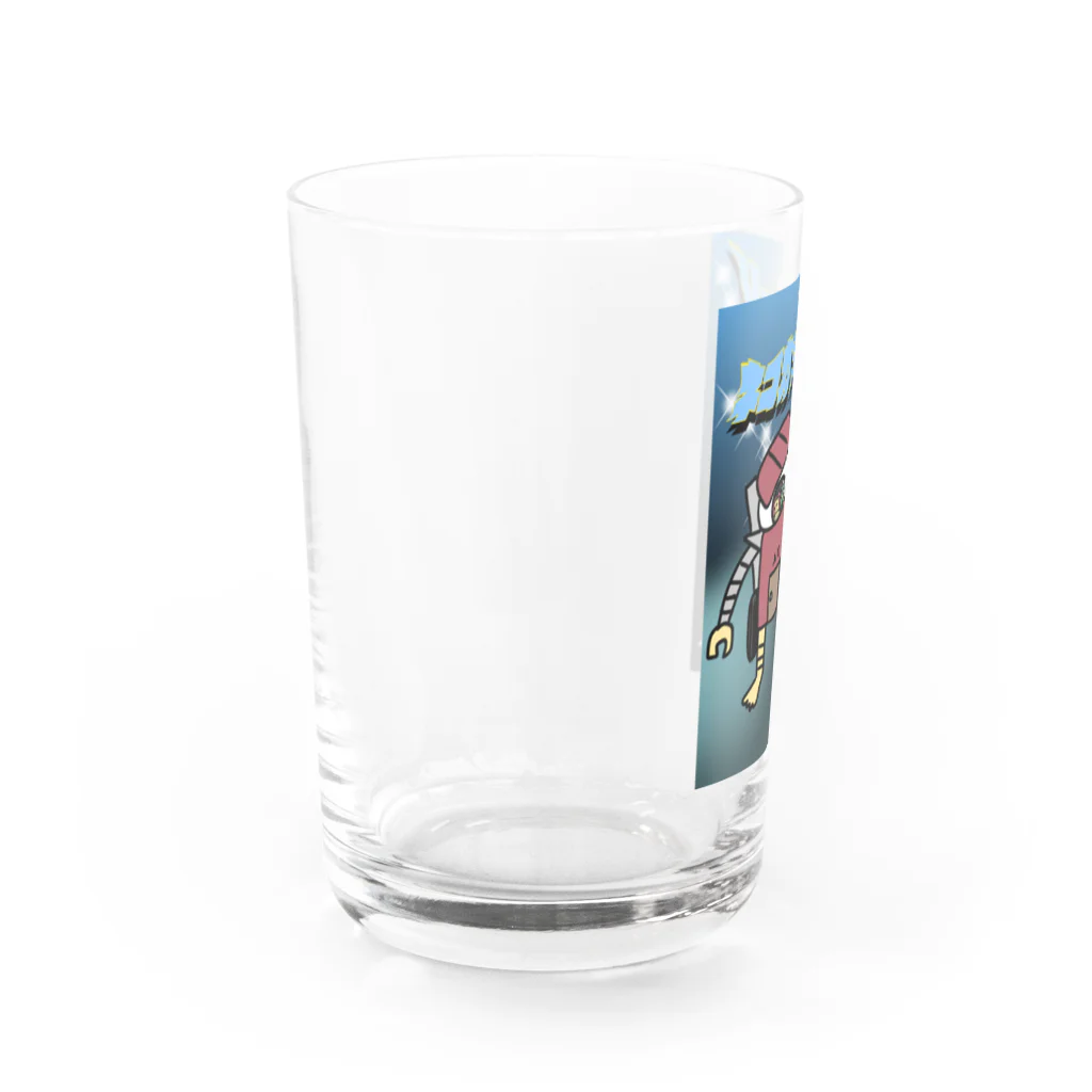 ねこねこむキャラクターショップのネコカッパーV Water Glass :left