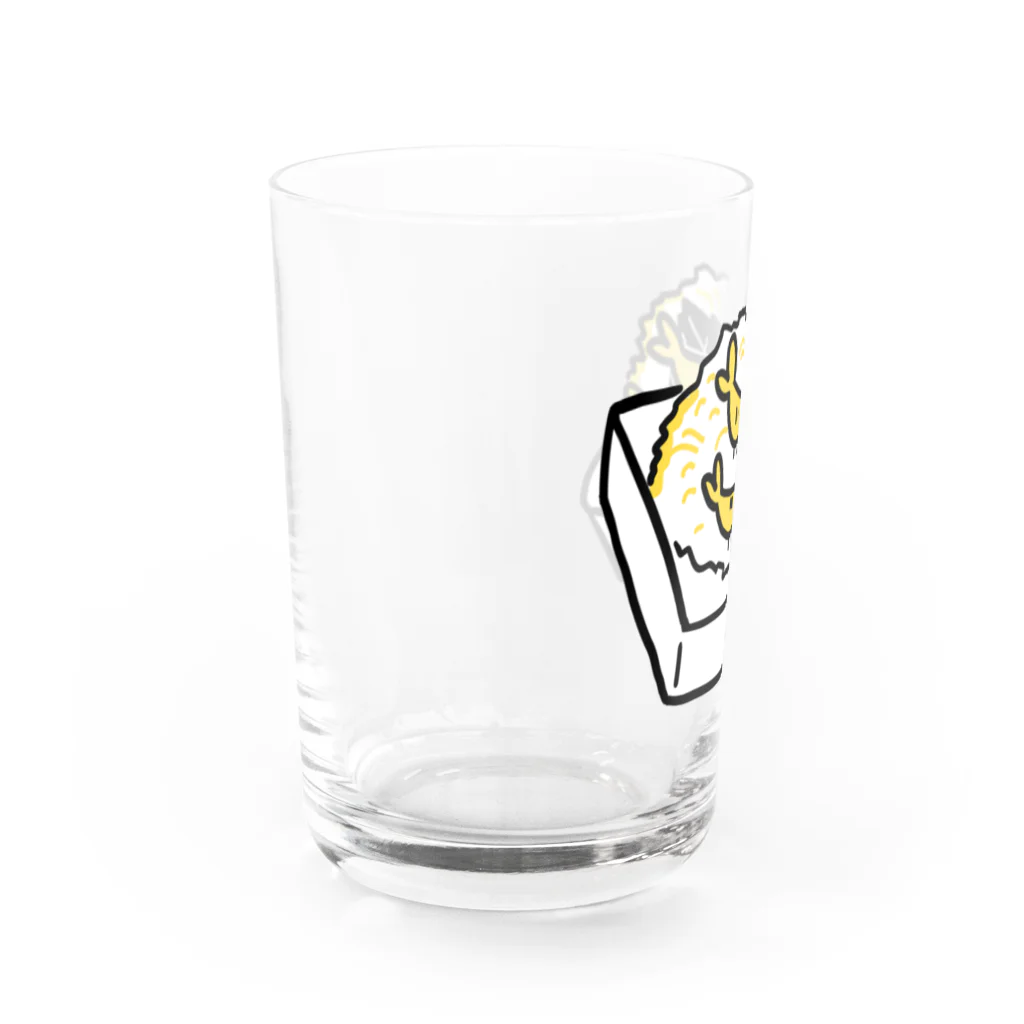 エビフライのエビフのパックのうえこエビ Water Glass :left