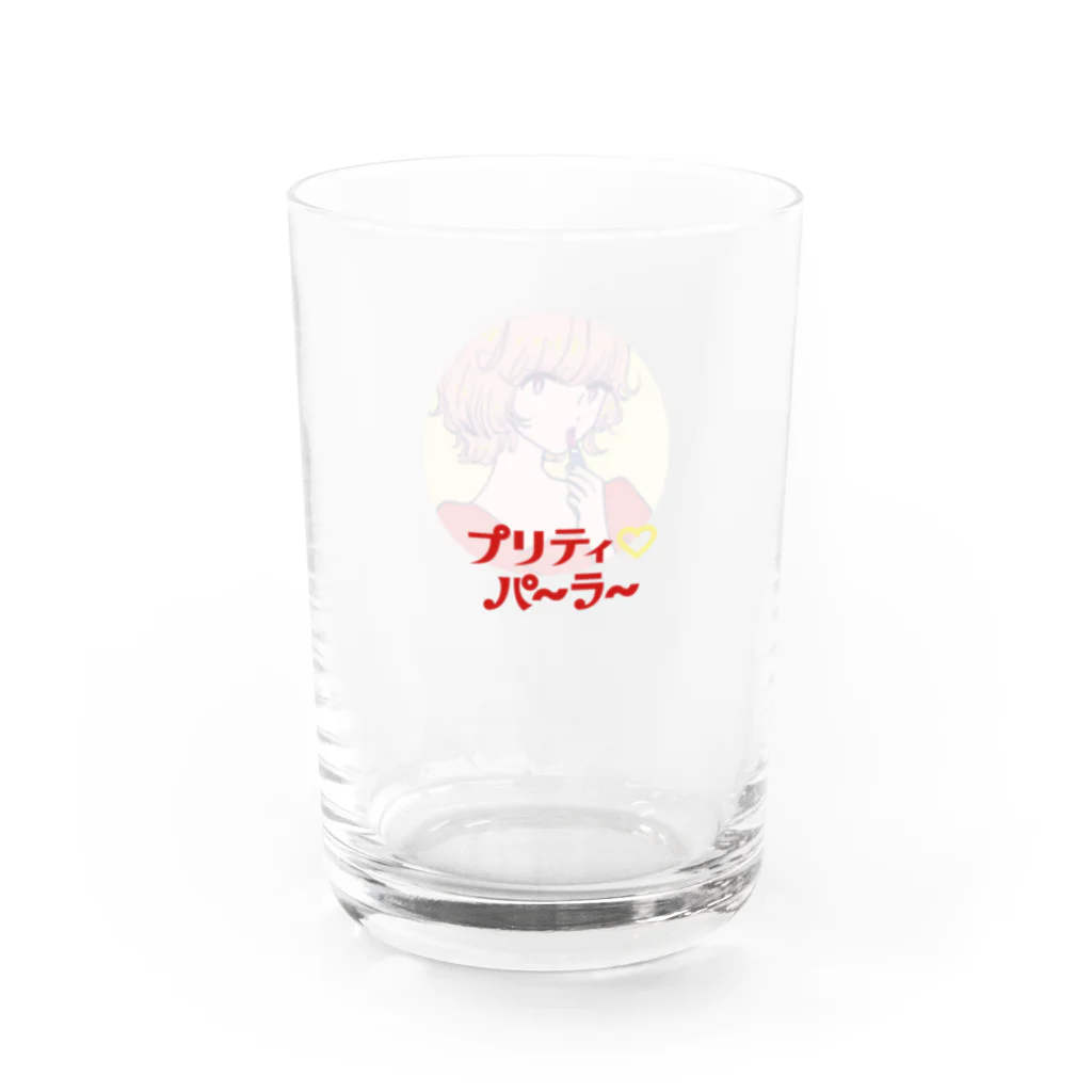 ヌケガケ☆ゆ〜らんのウラオモテカワイイ Water Glass :left