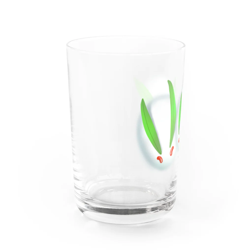 Lily bird（リリーバード）のほわっ 雪うさちゃんず グラス左面