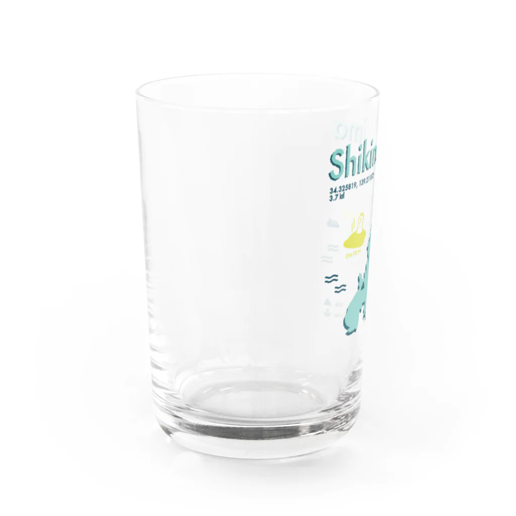 シマノカタチの式根島 Water Glass :left