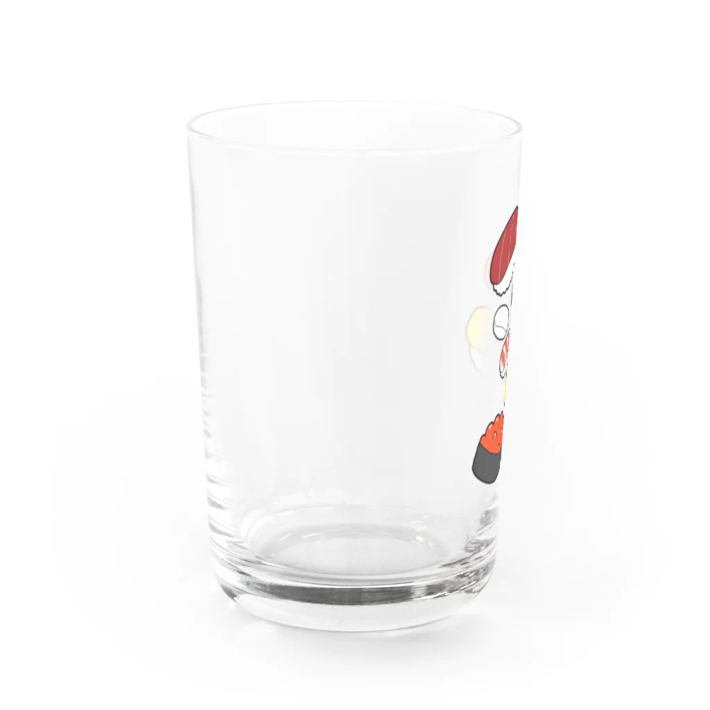 かわいいもののおみせ　いそぎんちゃくのお寿司 Water Glass :left