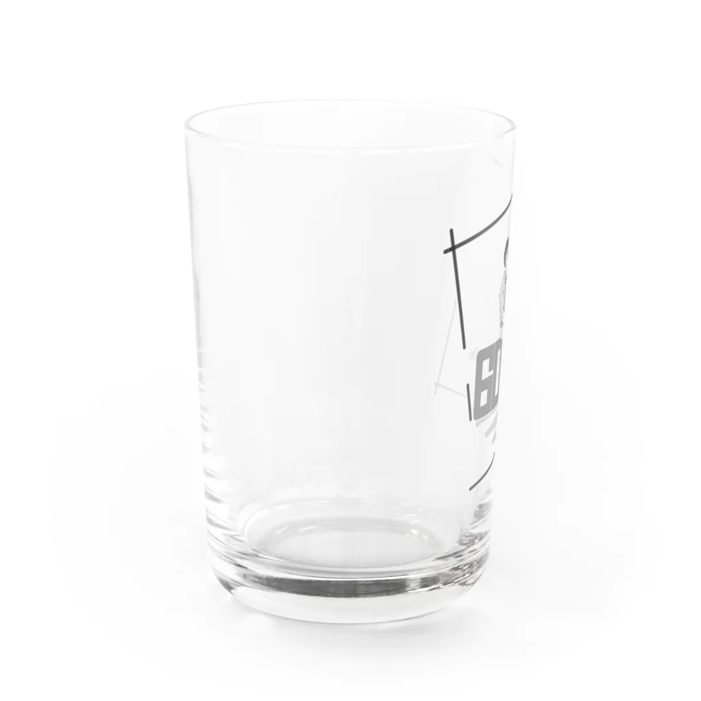 ねこ探知機の60年代レトロボーイ Water Glass :left