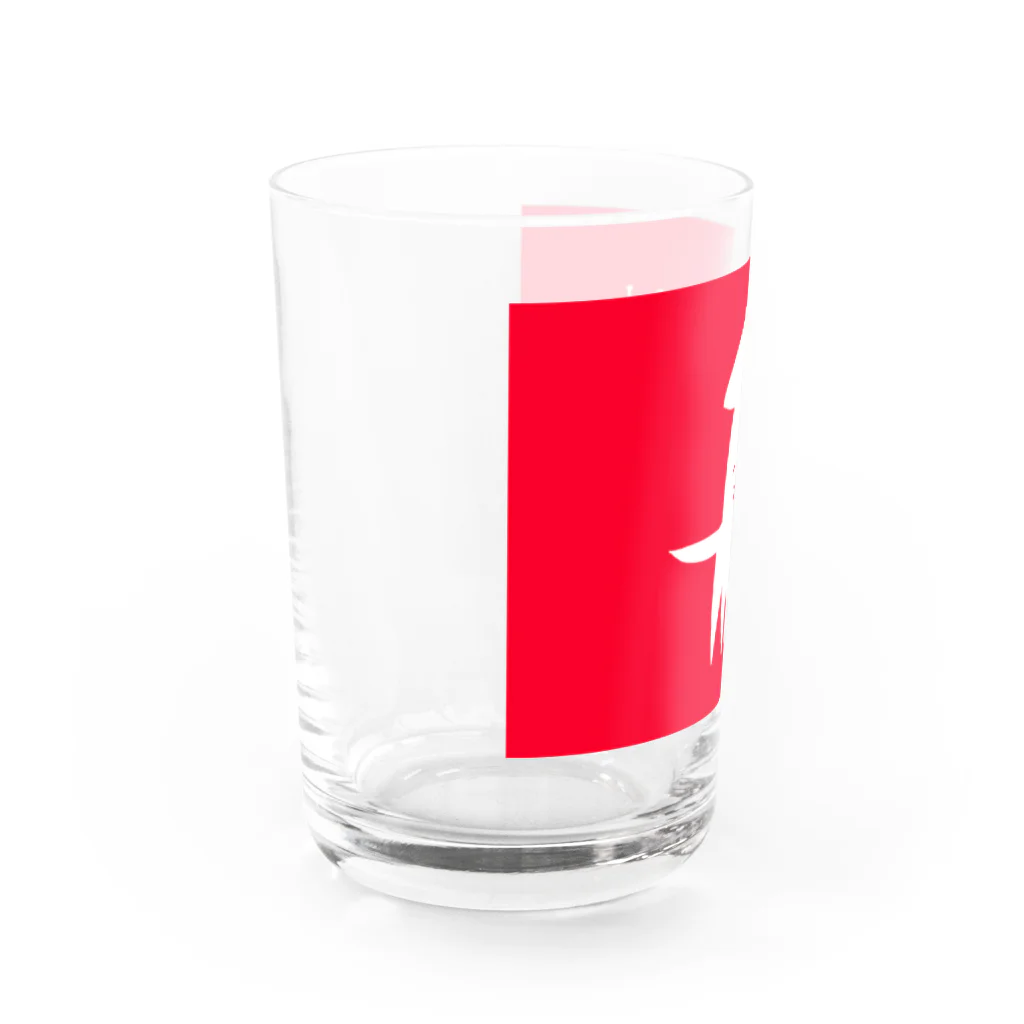 こだまはつみのほめいか Water Glass :left