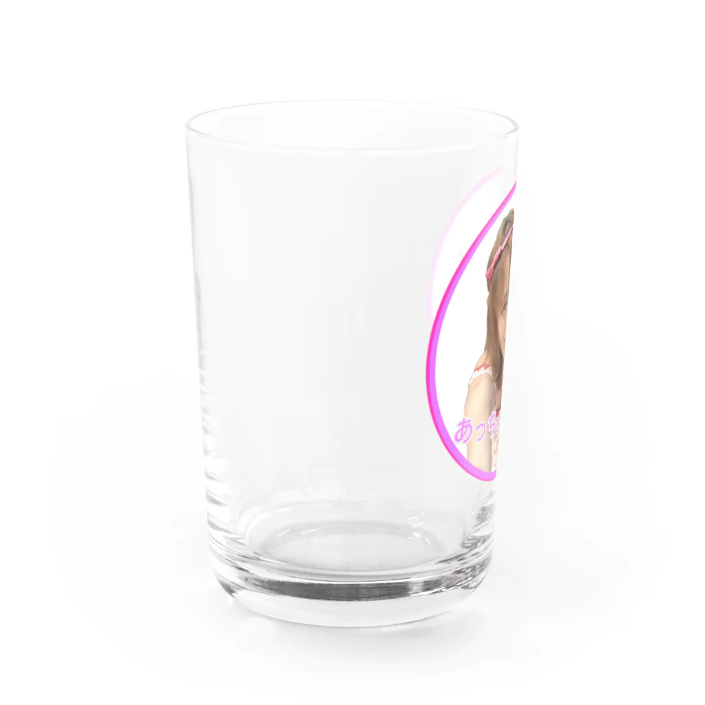 あっちゃん☆ストアのあっちゃん☆ぴーす Water Glass :left