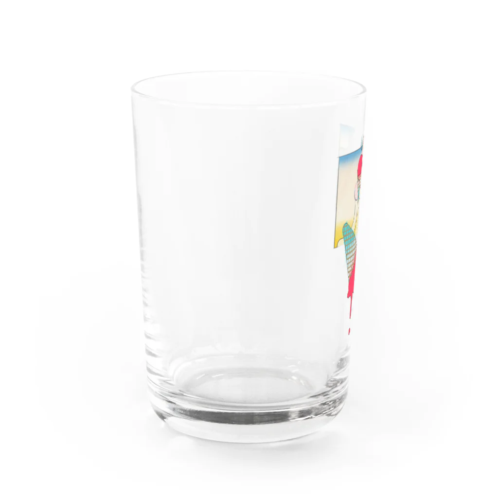 NORI OKAWAのずっと君をアイス Water Glass :left