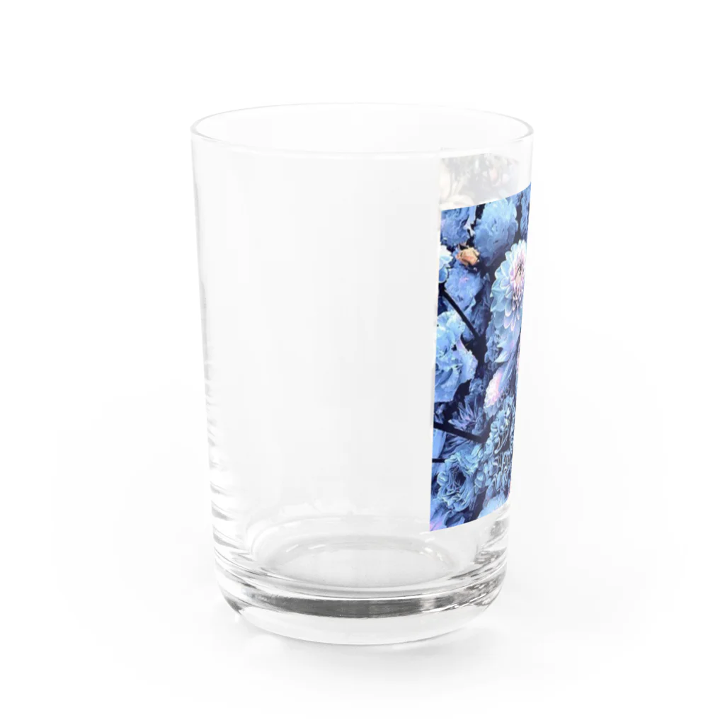 GreenTeaBreakのFloral Water Glass :left