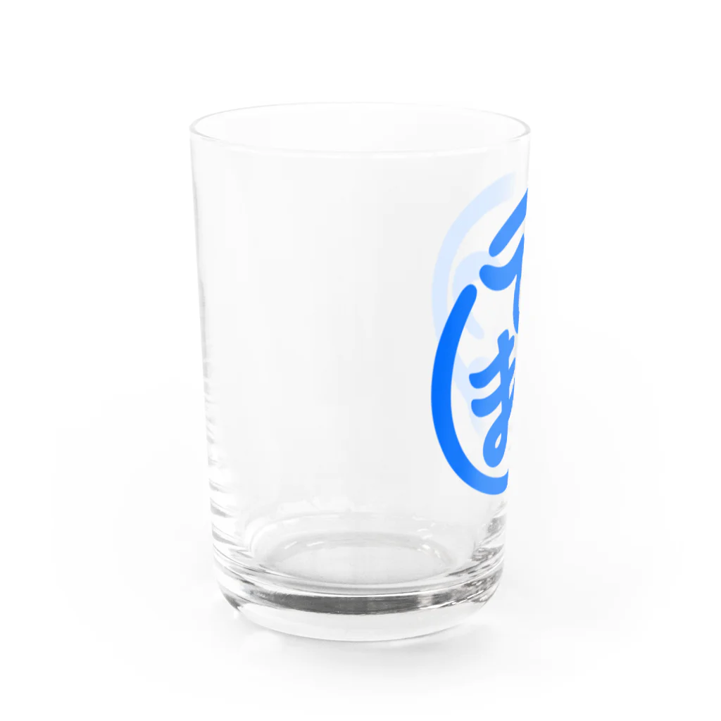 てつまるの森のてつまるグラス Water Glass :left