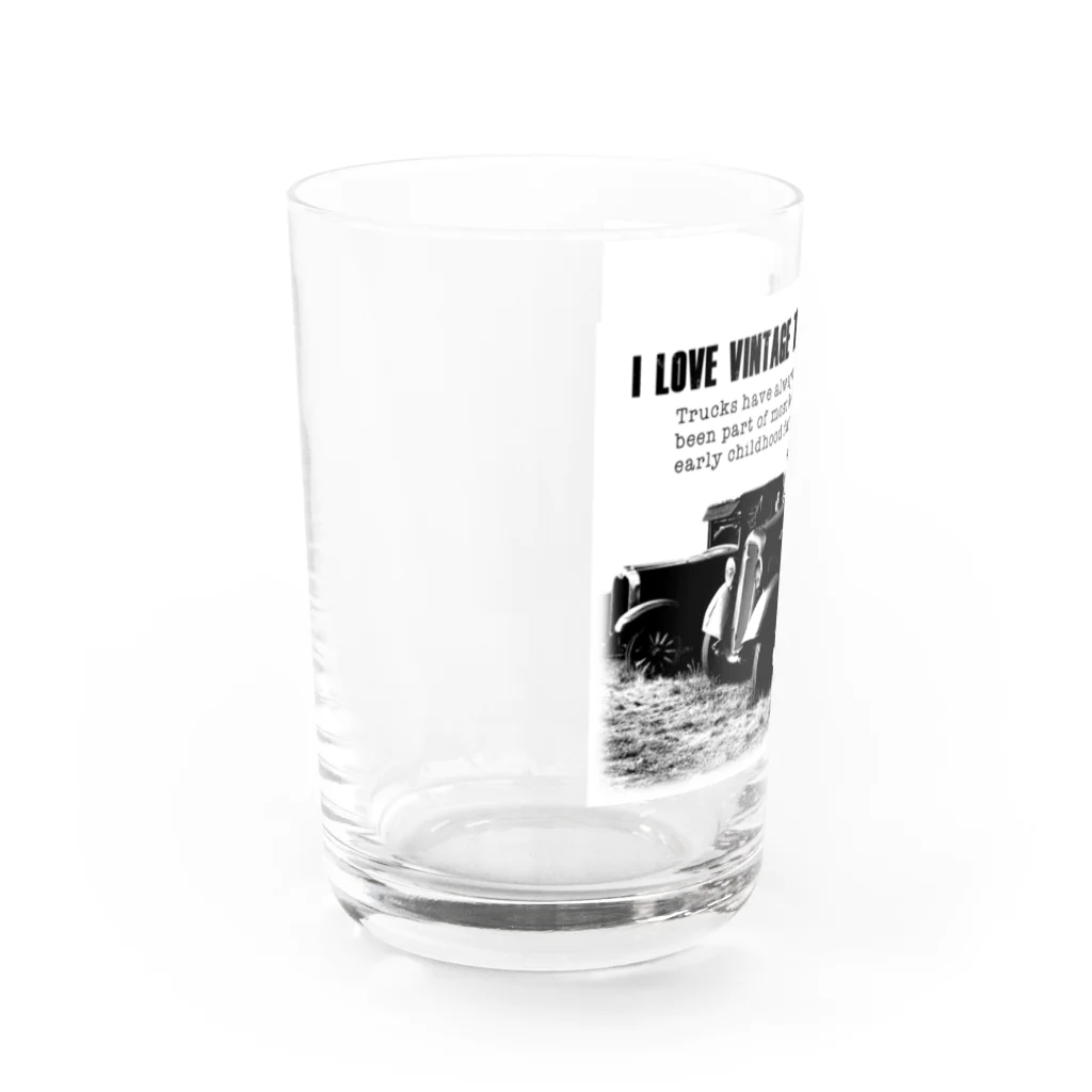 KNS designのレトロトラック Water Glass :left