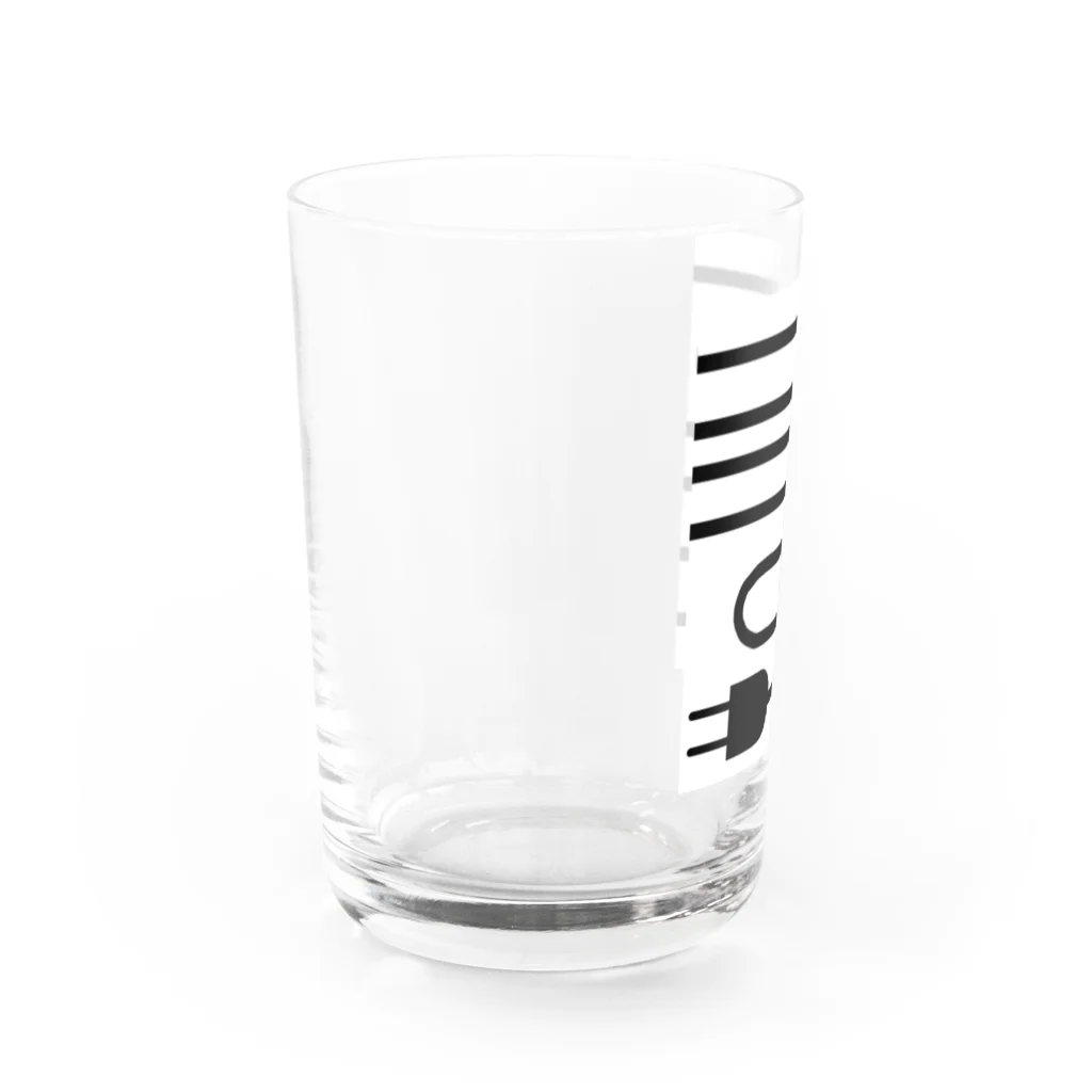 日々碌ストアの充電 Water Glass :left