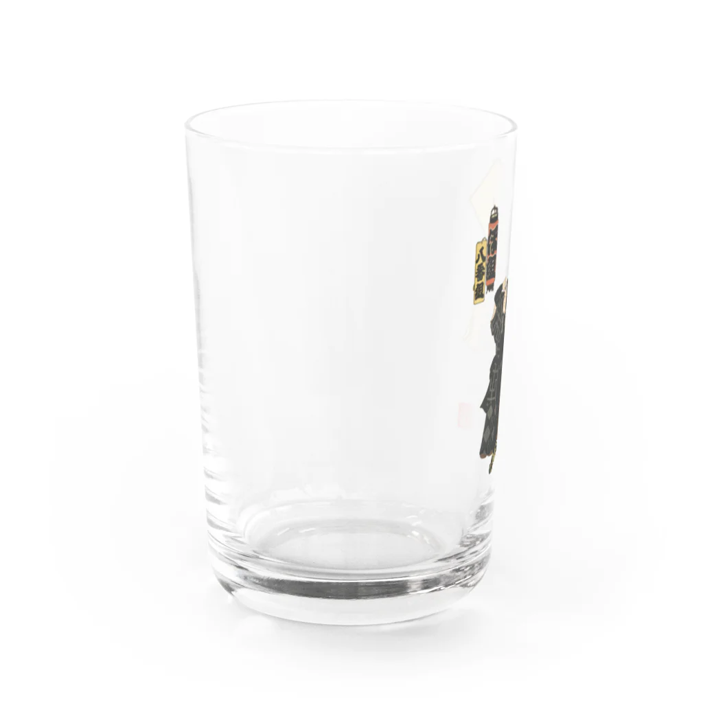 Rigelの江戸の花子供遊び 八番組ほ組 Water Glass :left