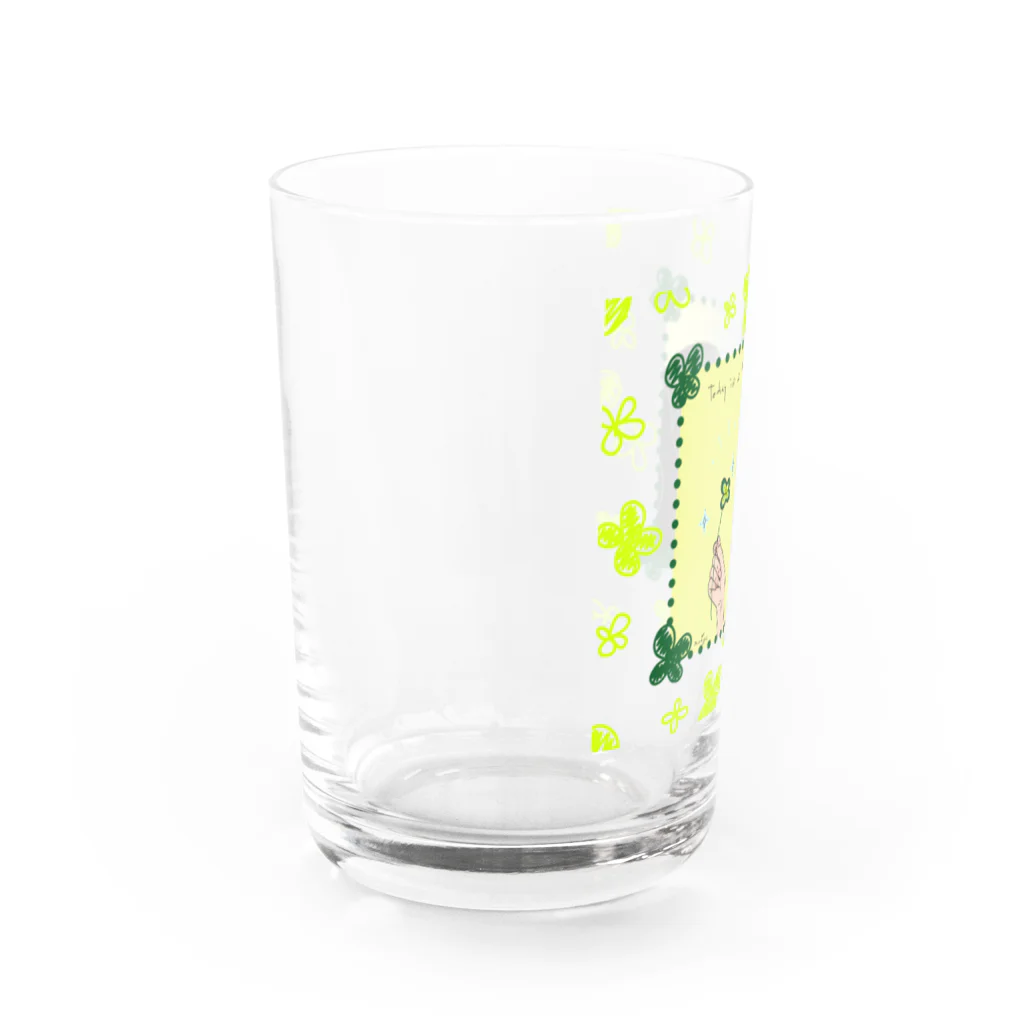 Ｍ✧Ｌｏｖｅｌｏ（エム・ラヴロ）の今日はいい日だ♪ Water Glass :left