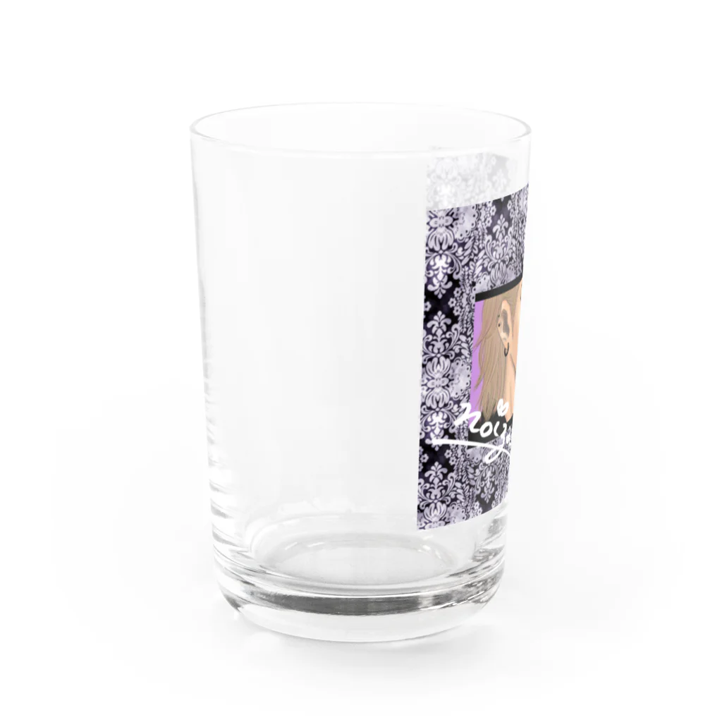 Ｍ✧Ｌｏｖｅｌｏ（エム・ラヴロ）のタバコ嫌いなんだょね。（ダマスク） Water Glass :left