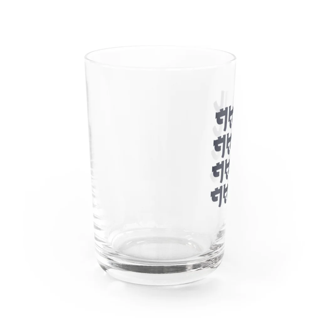 お村ヴィレッジのうみうし Water Glass :left