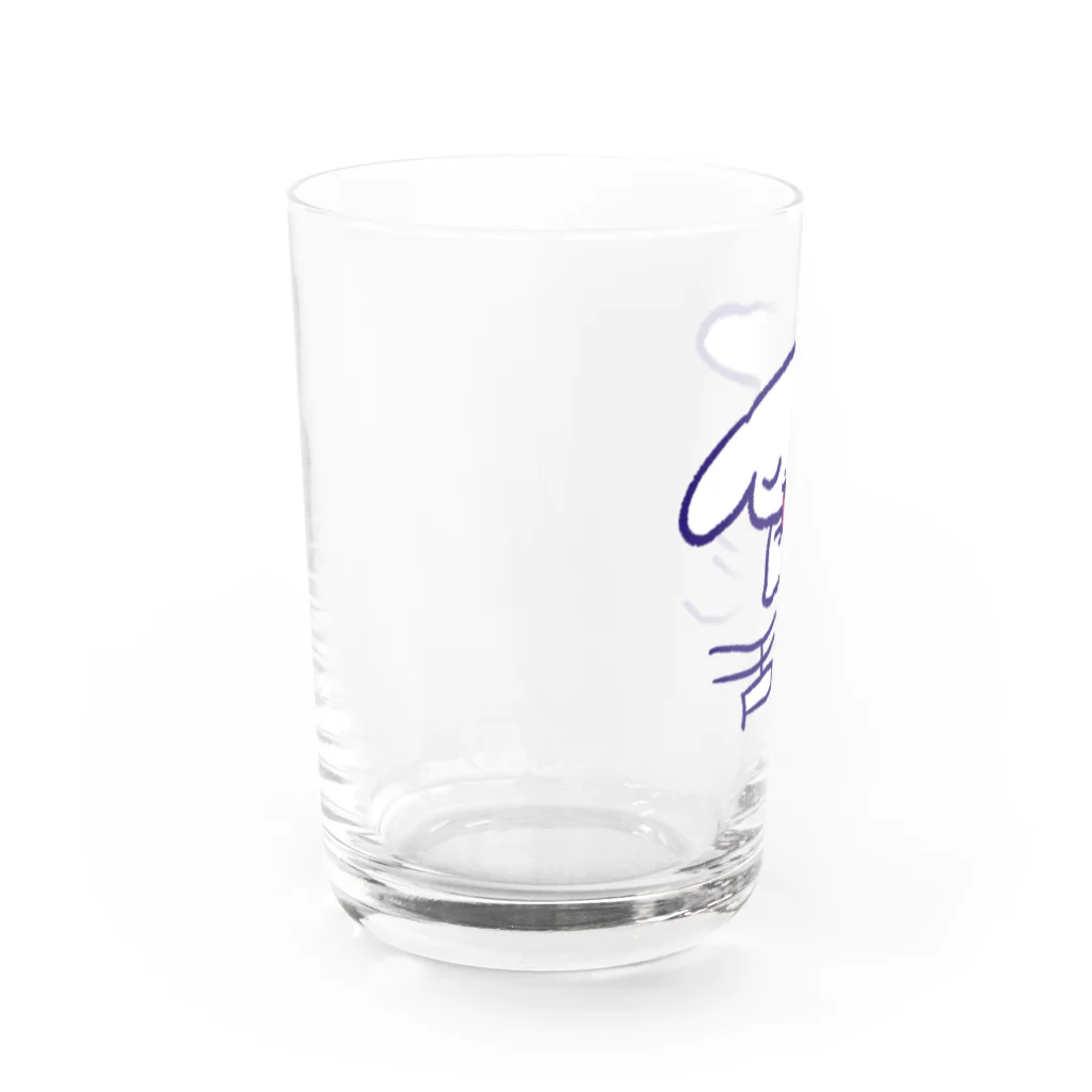 🐶の舌犬 Water Glass :left