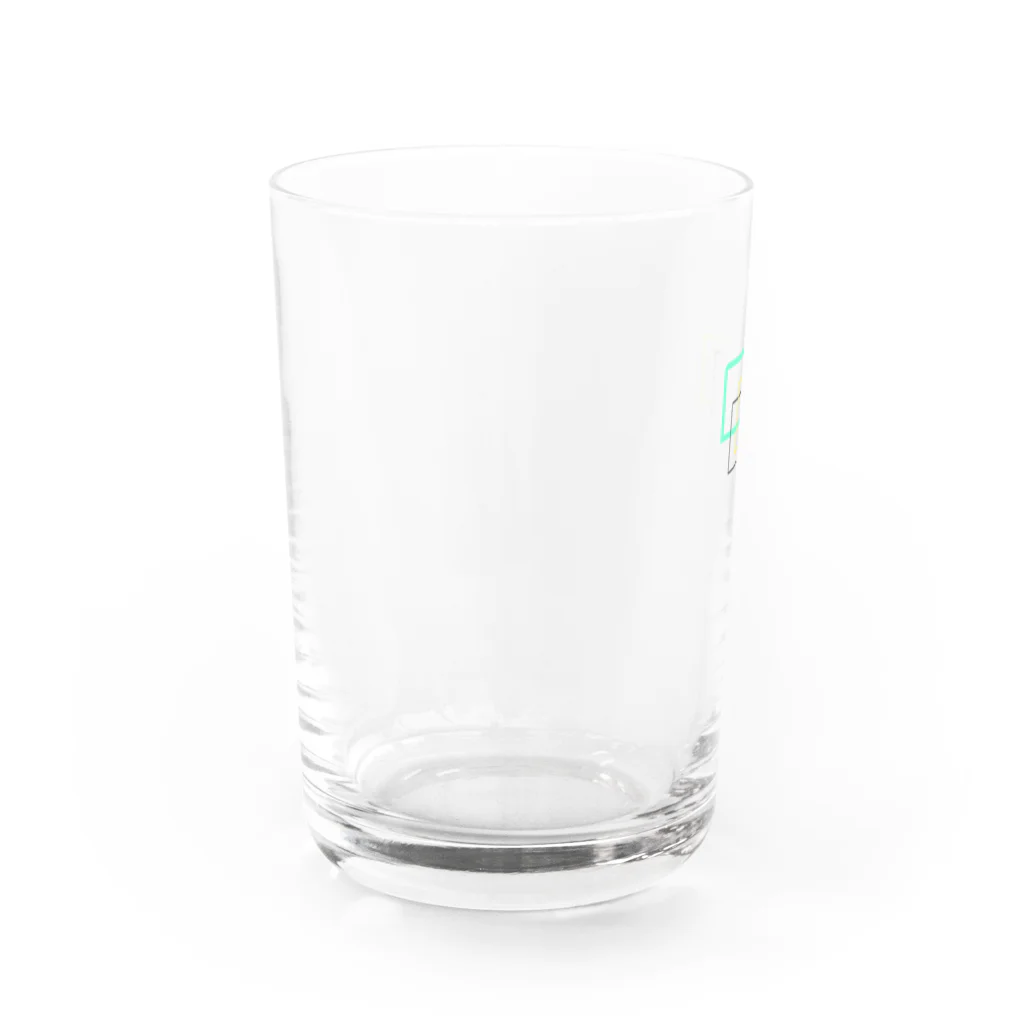 april2のまたきてしかく Water Glass :left