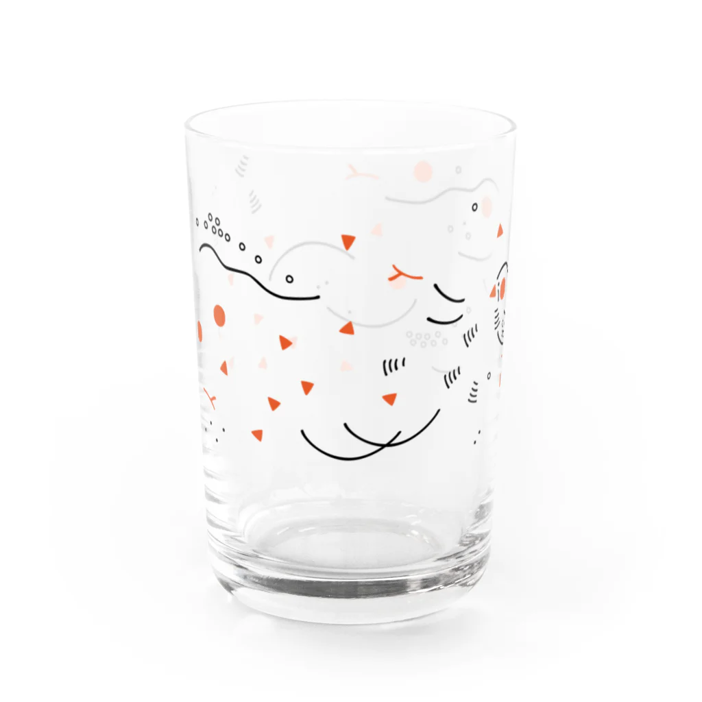 azucoのキンカグラス（ORANGE) Water Glass :left