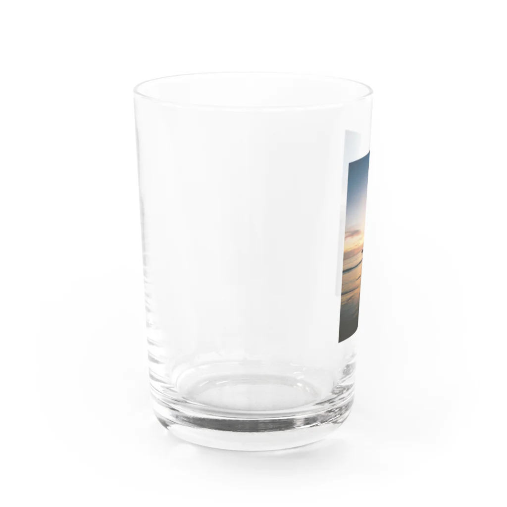 Tomoharu Abeのサンセットグラス Water Glass :left