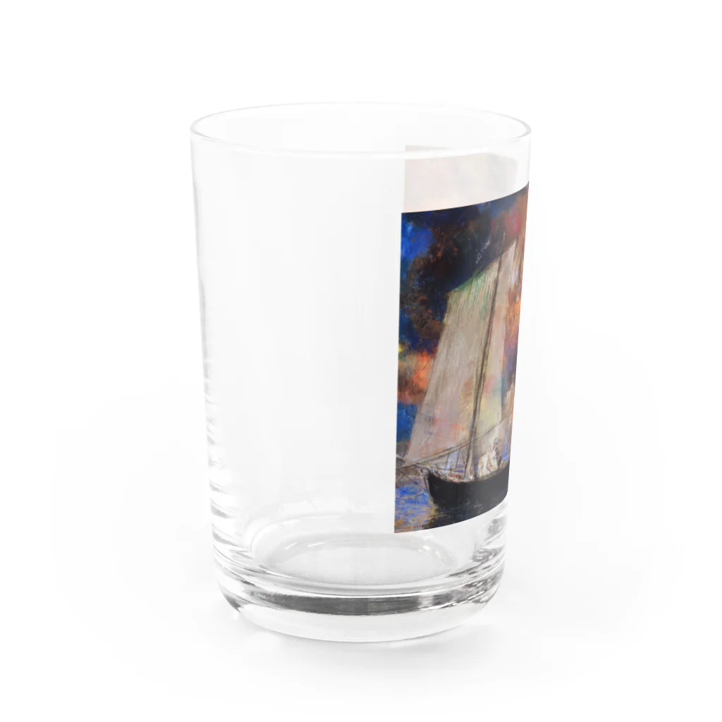 Art Baseのオディロン・レドン / Flower Clouds / 1903 / Odilon Redon. Water Glass :left