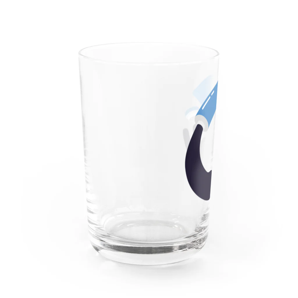 NOBODY754のCat from tube Water Glass :left