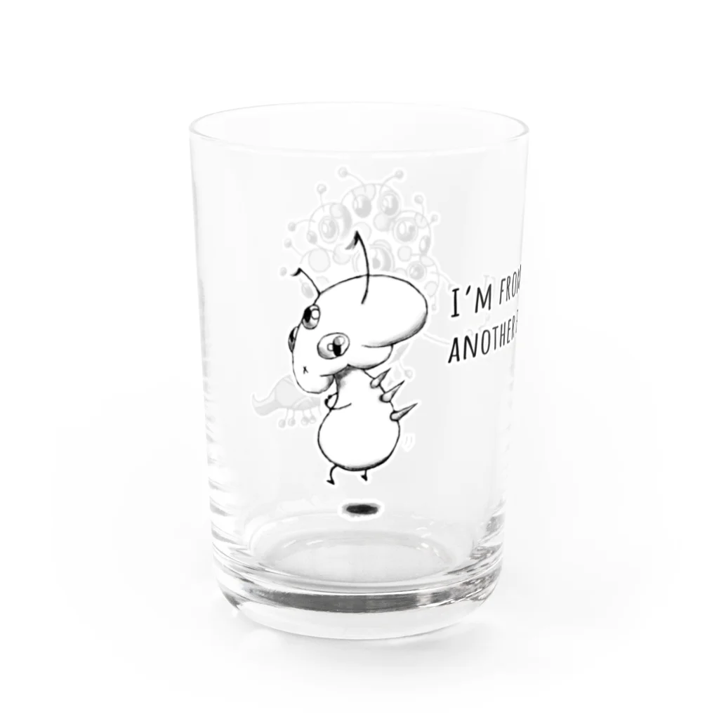 FROM ANOTHER PLANETのほかの星から来たグラス Water Glass :left