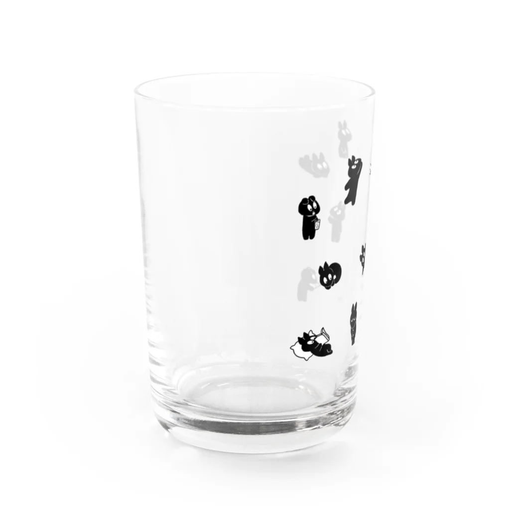 irusuのヨル族いろいろ Water Glass :left