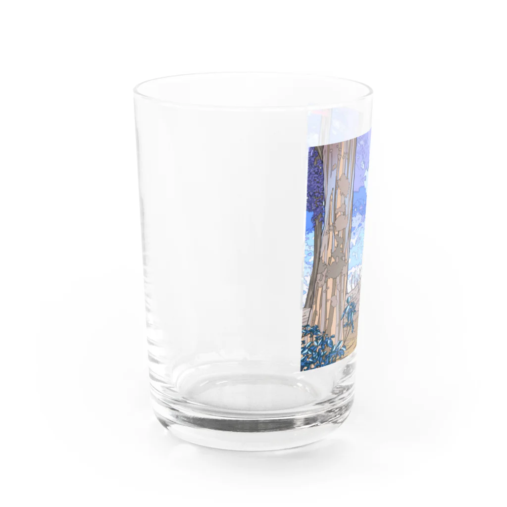 Sourambleの冬のはじまり Water Glass :left