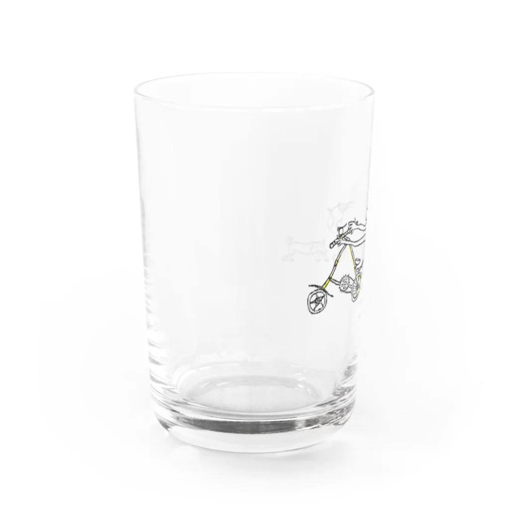 KariyushiYoronのyunaちゃんと犬 Water Glass :left