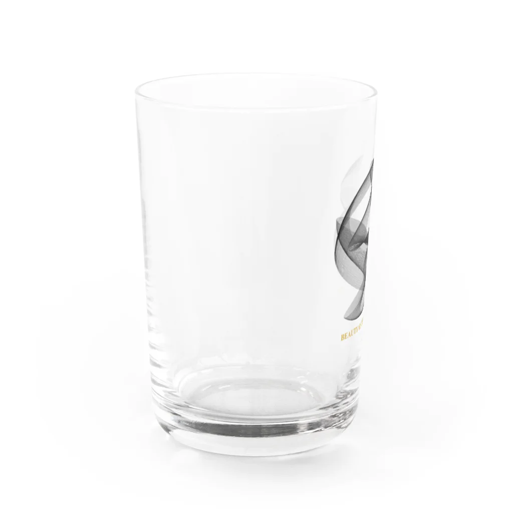 ζWalker/Shiunのリサージュ×トロコイド Water Glass :left