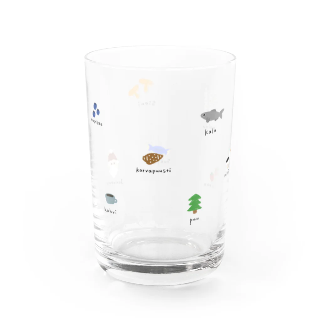 私のフィンランドのフィンランド語　まとめ Water Glass :left