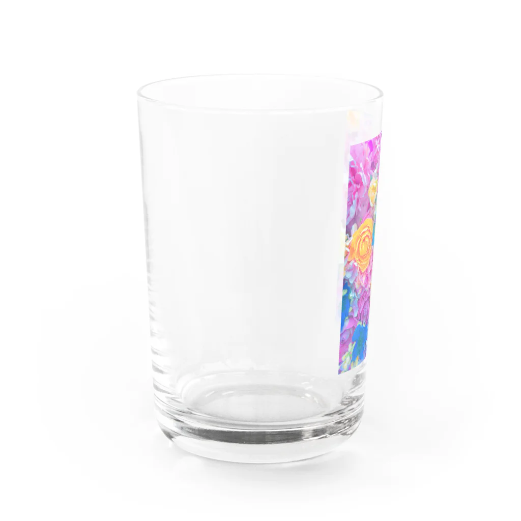 MoMoMの花柄 Water Glass :left