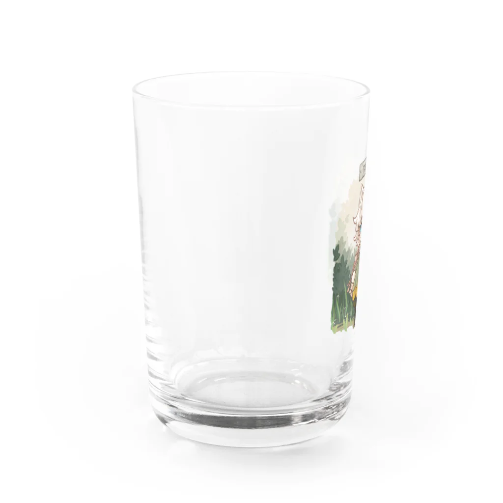 タヘちゃん屋の旅ネコチャン Water Glass :left