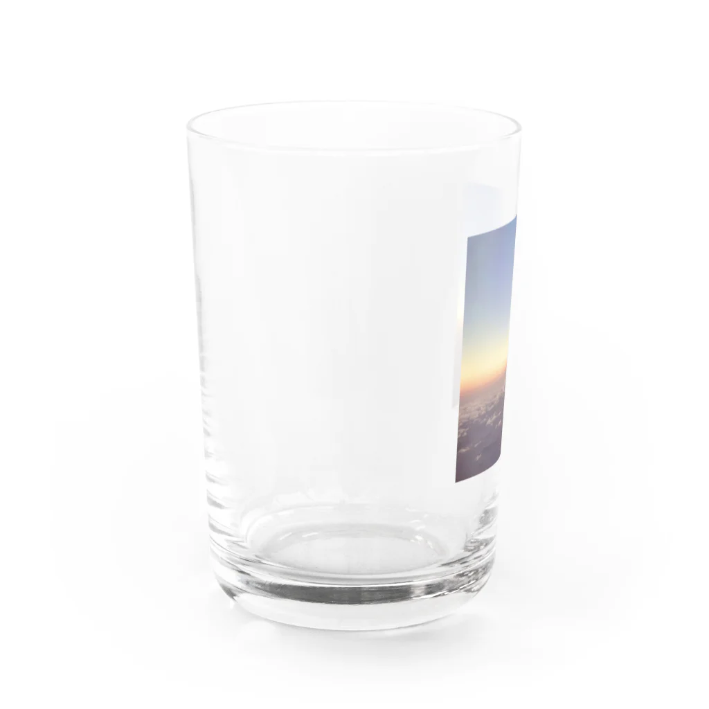 いちの夕焼け空 Water Glass :left