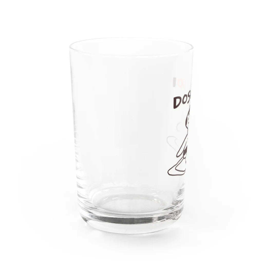 kappynoomiseのDOSUKOI Water Glass :left