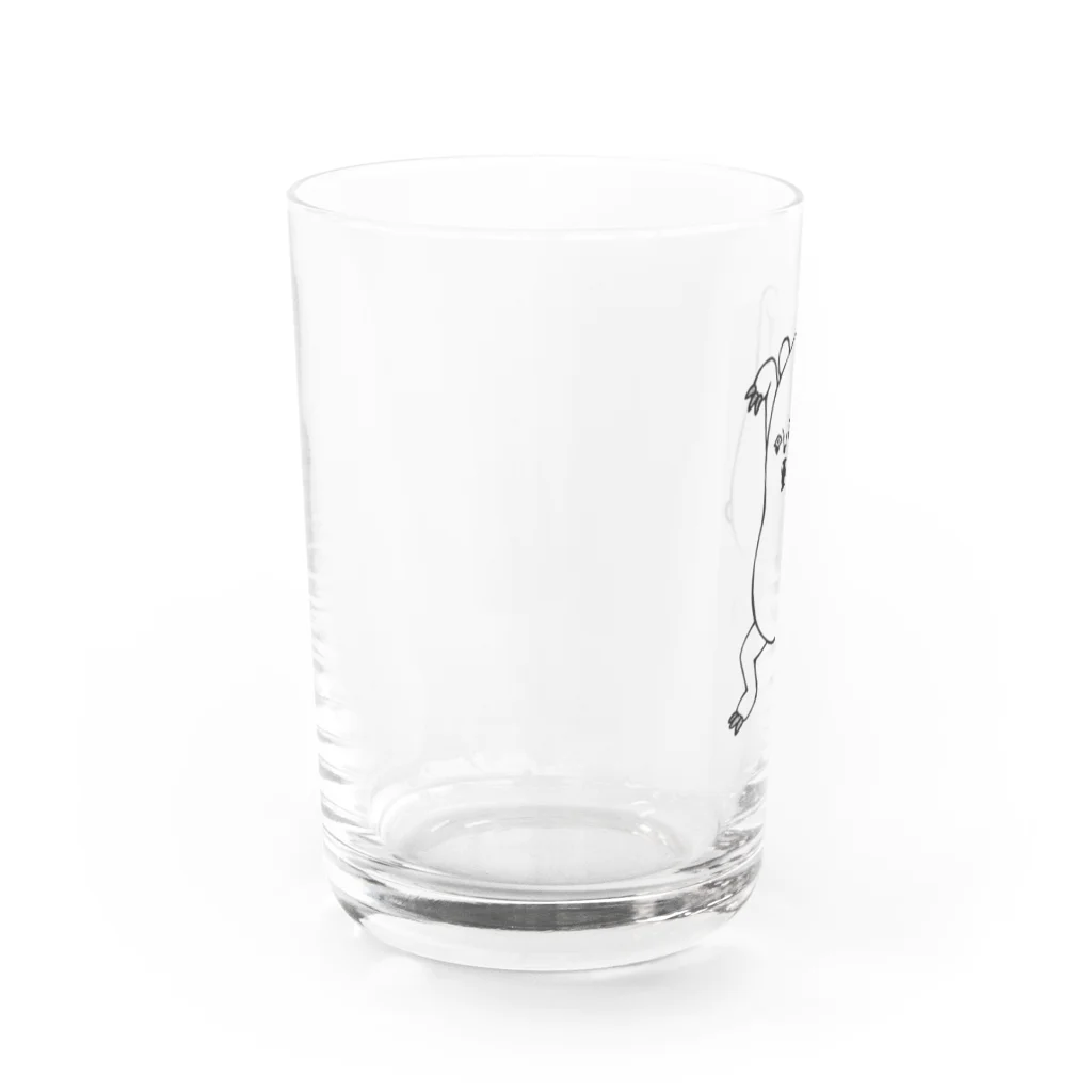 欲求不満の襲うくま Water Glass :left