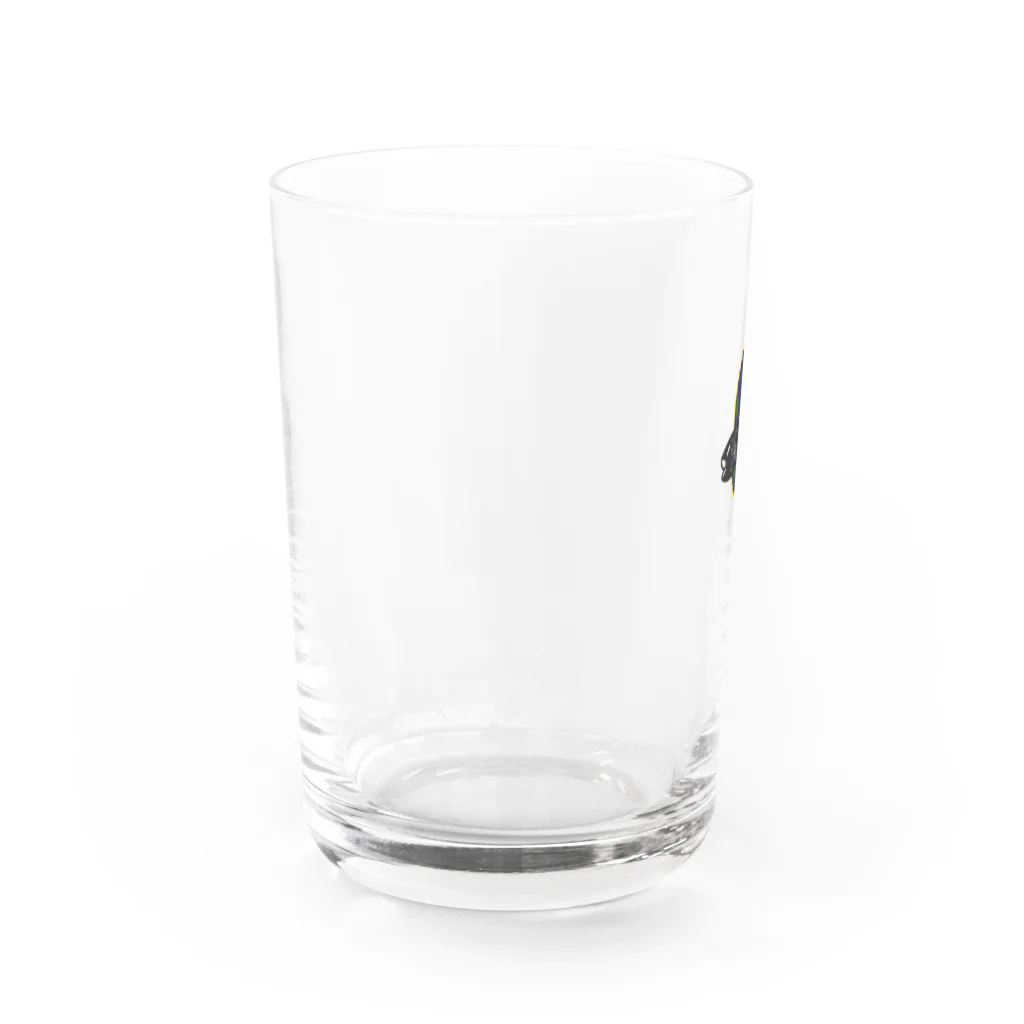 村長の散歩のヌルリクラリーノ Water Glass :left