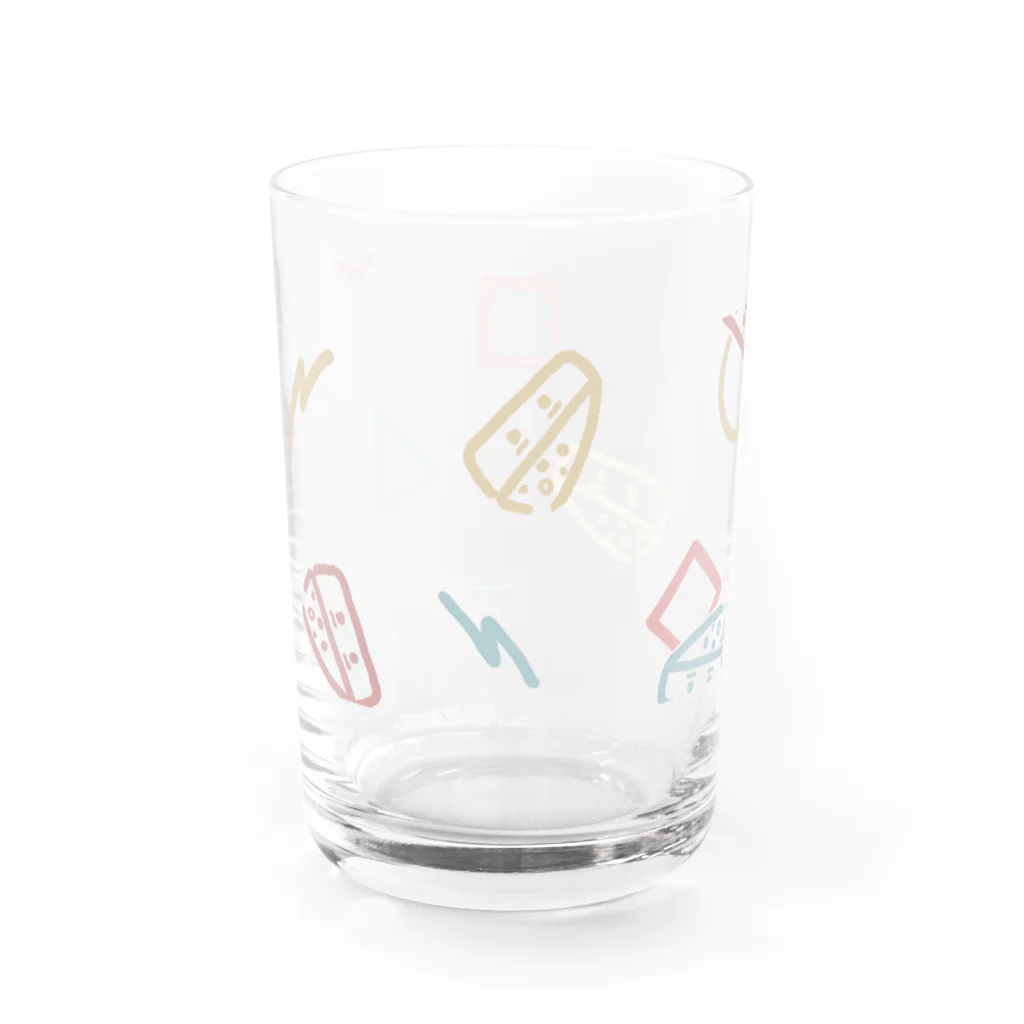 まろやか堂のレトロがんづきくん Water Glass :left