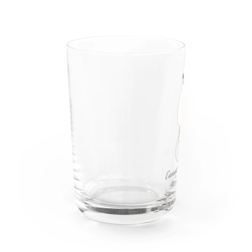GREAT 7の文鳥 Water Glass :left