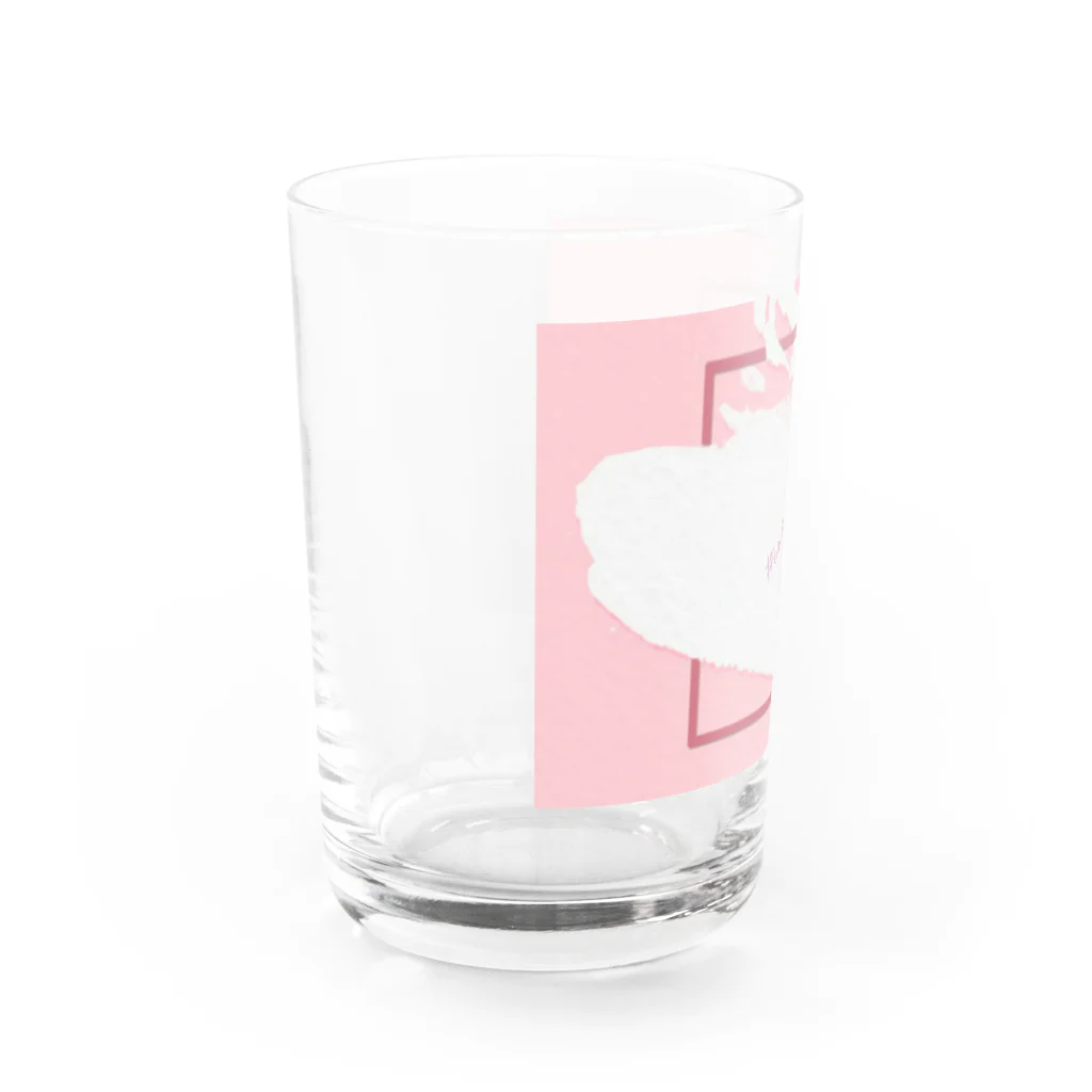 lovedogsの#lovedogs (ロゴver.) Water Glass :left