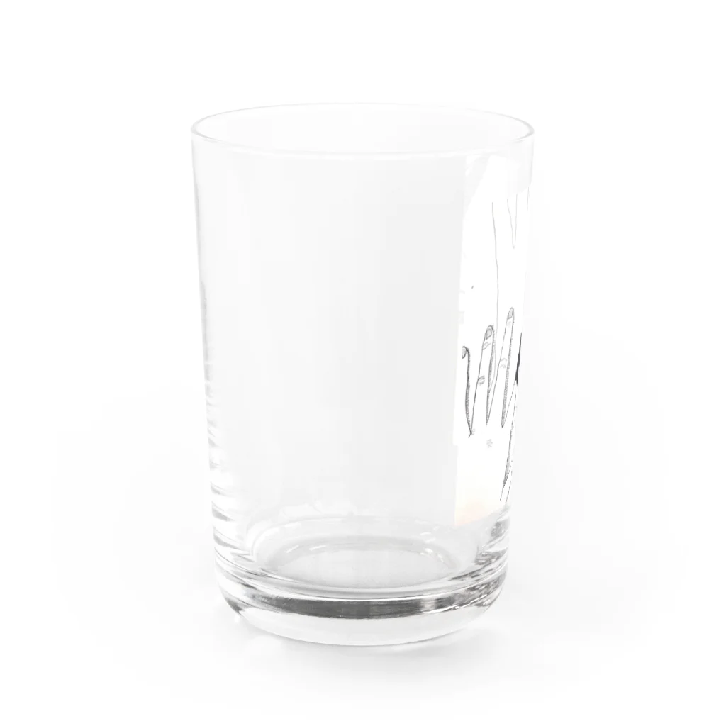 ましてのナガイキ Water Glass :left