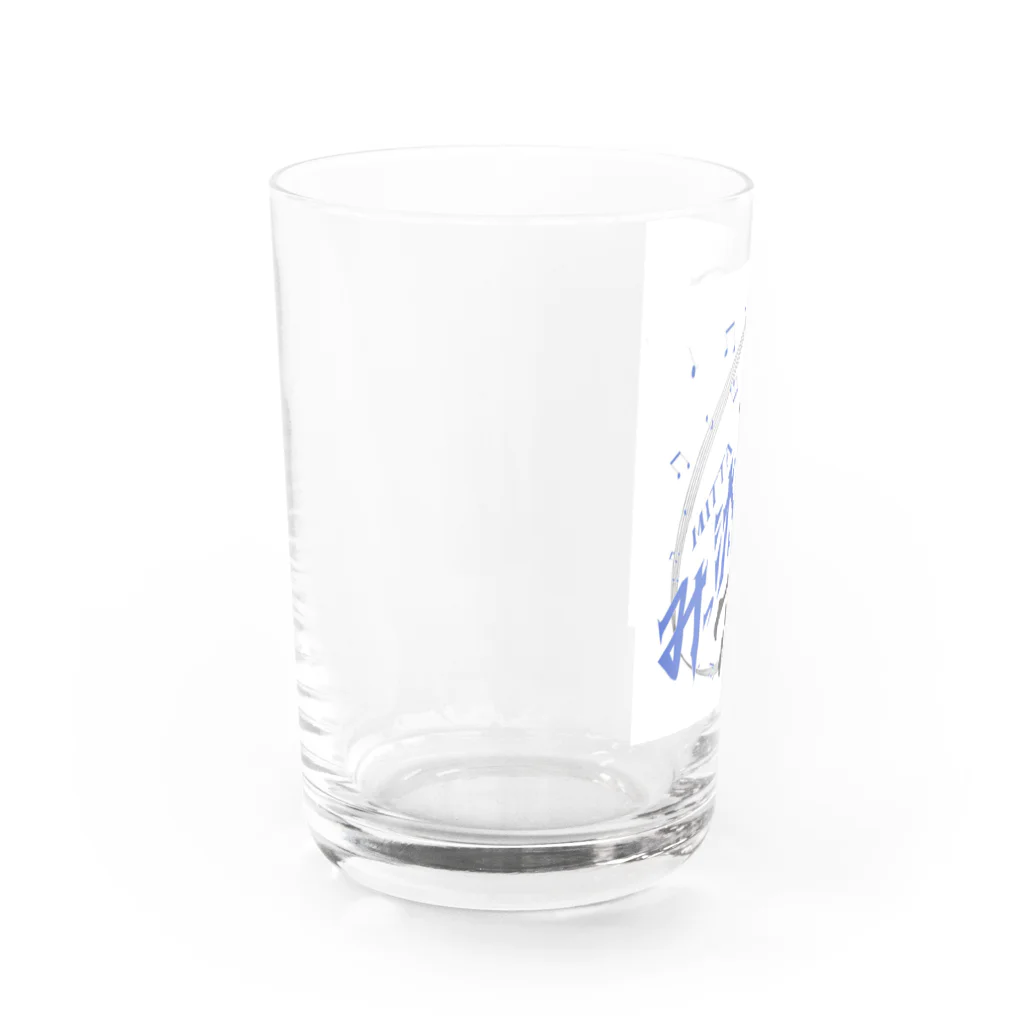 みっ汰のオリジナルグッズのぱんだみっ汰シリーズ White Water Glass :left