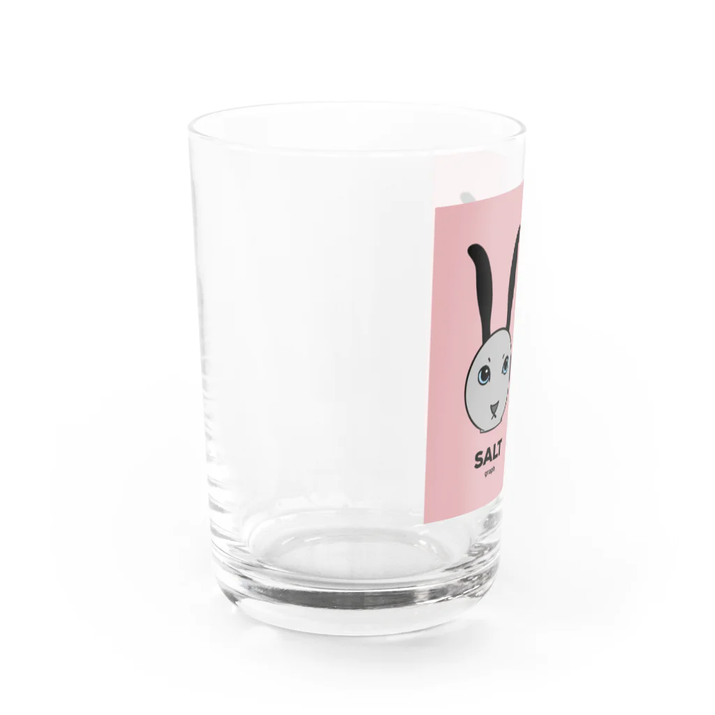 illust.nulの塩ネコ&胡椒ネコ Water Glass :left