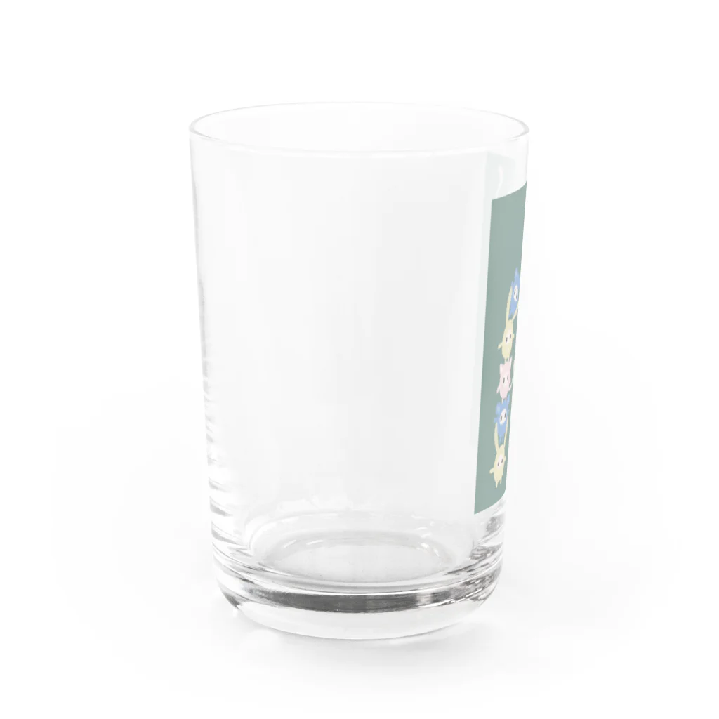 しおはね玩具店の肩ぐるまふれんず Water Glass :left