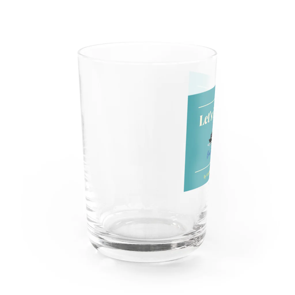 Culture CruiseストアのLet’s Cruise Water Glass :left